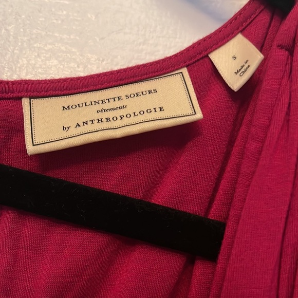 Gorgeous cranberry Moulinette Soeurs Alisande Jumpsuit from Anthropologie - Picture 2 of 6